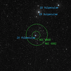 DSS image of 20 Vulpeculae