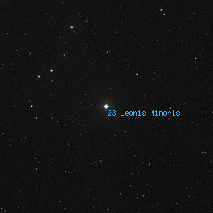 DSS image of 23 Leonis Minoris