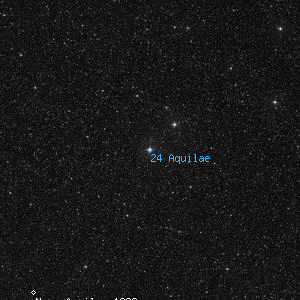 DSS image of 24 Aquilae