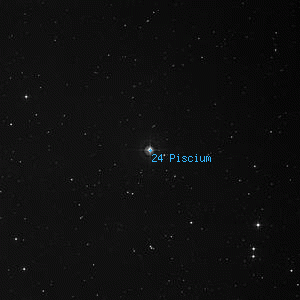 DSS image of 24 Piscium