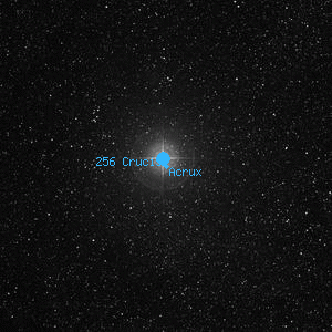 DSS image of 256 Crucis