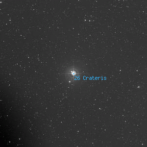 DSS image of 26 Crateris