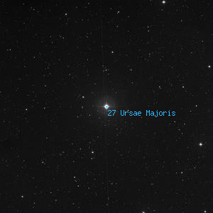DSS image of 27 Ursae Majoris
