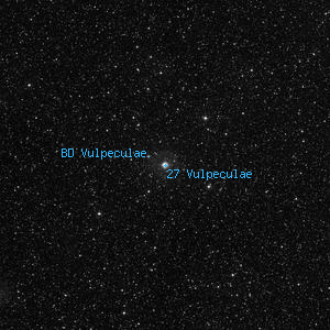 DSS image of 27 Vulpeculae
