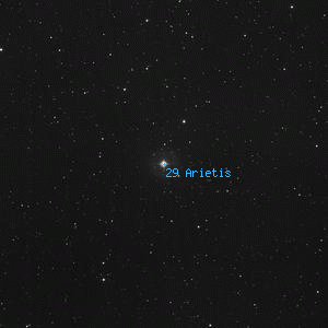 DSS image of 29 Arietis