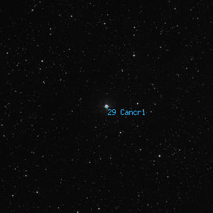 DSS image of 29 Cancri