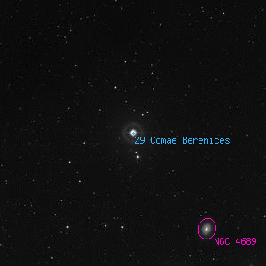 DSS image of 29 Comae Berenices