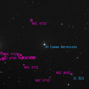 DSS image of 30 Comae Berenices