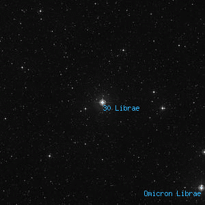 DSS image of 30 Librae