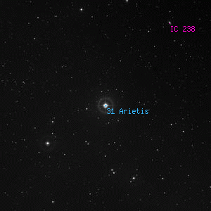 DSS image of 31 Arietis