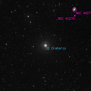 DSS image of 31 Crateris
