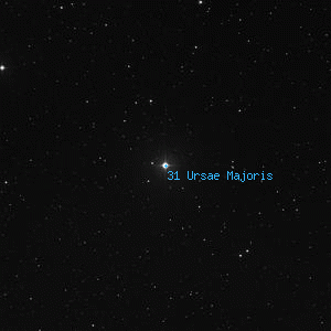 DSS image of 31 Ursae Majoris