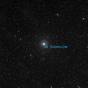 DSS image of 31 Vulpeculae