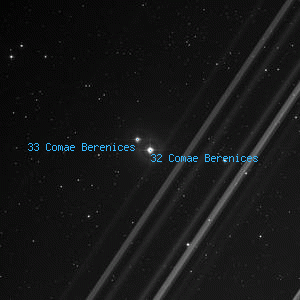 DSS image of 32 Comae Berenices