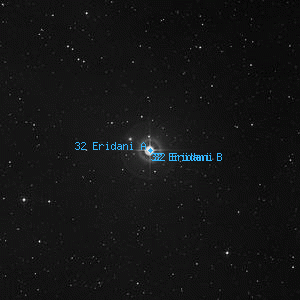 DSS image of 32 Eridani A