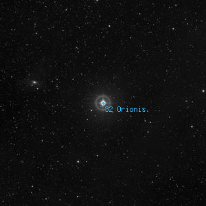 DSS image of 32 Orionis