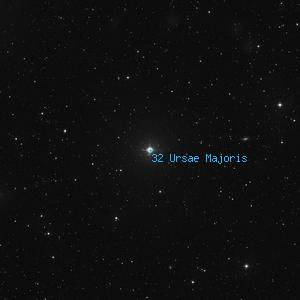 DSS image of 32 Ursae Majoris