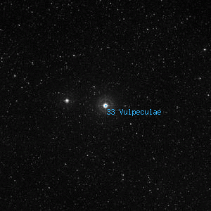 DSS image of 33 Vulpeculae