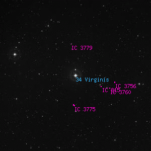 DSS image of 34 Virginis