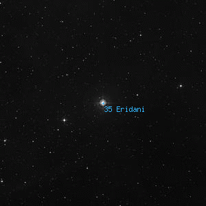 DSS image of 35 Eridani