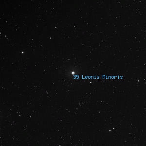 DSS image of 35 Leonis Minoris