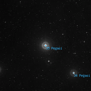 DSS image of 35 Pegasi