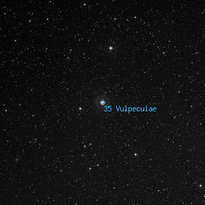 DSS image of 35 Vulpeculae