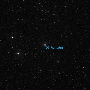 DSS image of 36 Aurigae