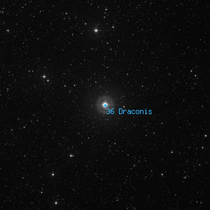 DSS image of 36 Draconis
