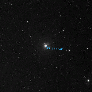 DSS image of 37 Librae