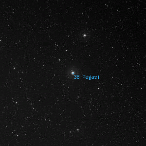 DSS image of 38 Pegasi
