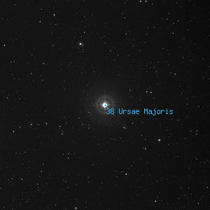 DSS image of 38 Ursae Majoris