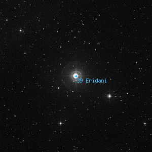 DSS image of 39 Eridani