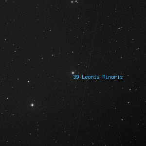 DSS image of 39 Leonis Minoris