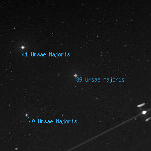DSS image of 39 Ursae Majoris
