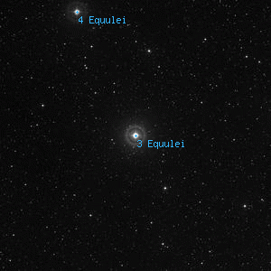 DSS image of 3 Equulei