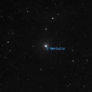 DSS image of 3 Herculis
