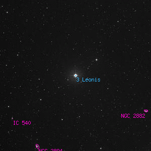 DSS image of 3 Leonis