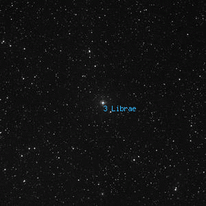 DSS image of 3 Librae
