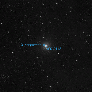 DSS image of 3 Monocerotis