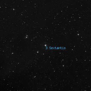 DSS image of 3 Sextantis