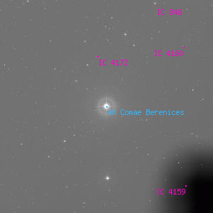 DSS image of 40 Comae Berenices