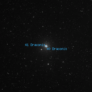 DSS image of 41 Draconis