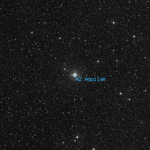 DSS image of 42 Aquilae