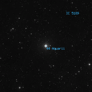 DSS image of 44 Aquarii