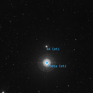 DSS image of 44 Ceti