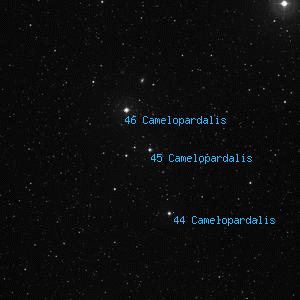 DSS image of 45 Camelopardalis