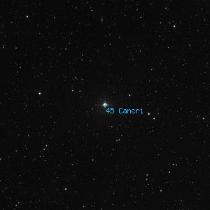 DSS image of 45 Cancri