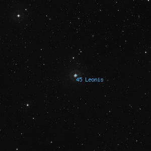 DSS image of 45 Leonis