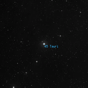 DSS image of 45 Tauri
